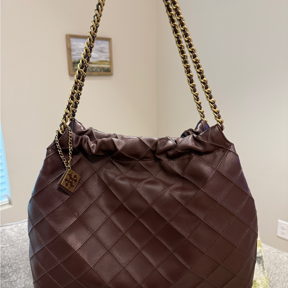 Tory Burch Fleming Soft Drawstring Hobo
